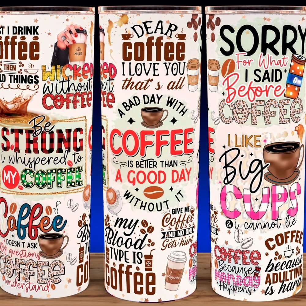 Dear Coffee I Love You That is All Funny Quotes Cup Mug Tumbler 20oz